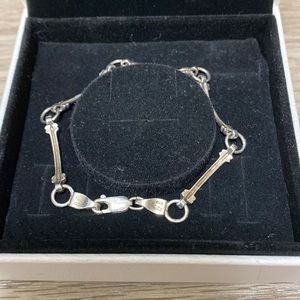 Sterling Silver Bracelet 7.5”